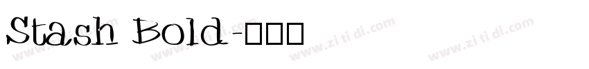Stash Bold字体转换